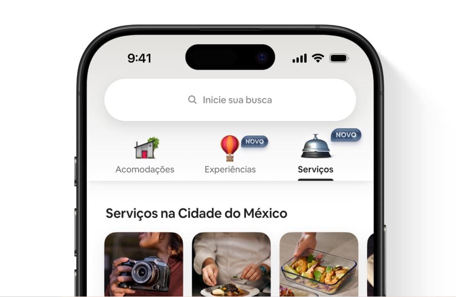 Airbnb agora permite reservar serviços e experiências além da acomodação