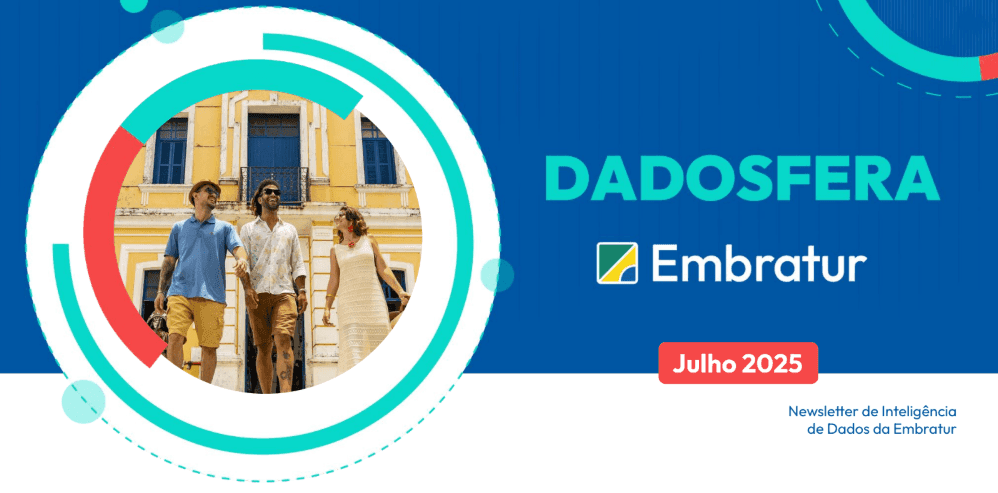 Embratur lança Dadosfera, informativo com dados estratégicos para o turismo internacional
