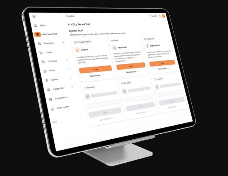 VOLL lança Smart Hub, marketplace de IA para cortar custos de viagens corporativas